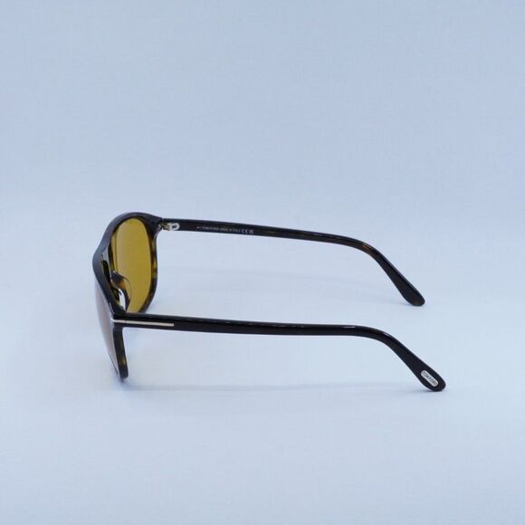 🕶️ New Tom Ford Prescott FT1027 52E Sunglasses - Havana Frame, Brown Lenses - Picture 5 of 11